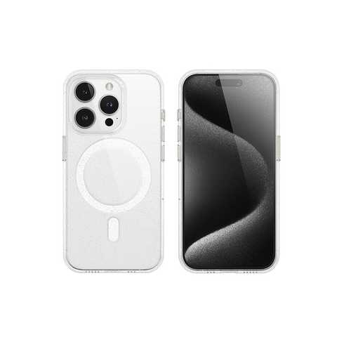 Blueo Crystal Pro Drop Resistance Case Mag Safe iPhone 15 Pro Transparent
