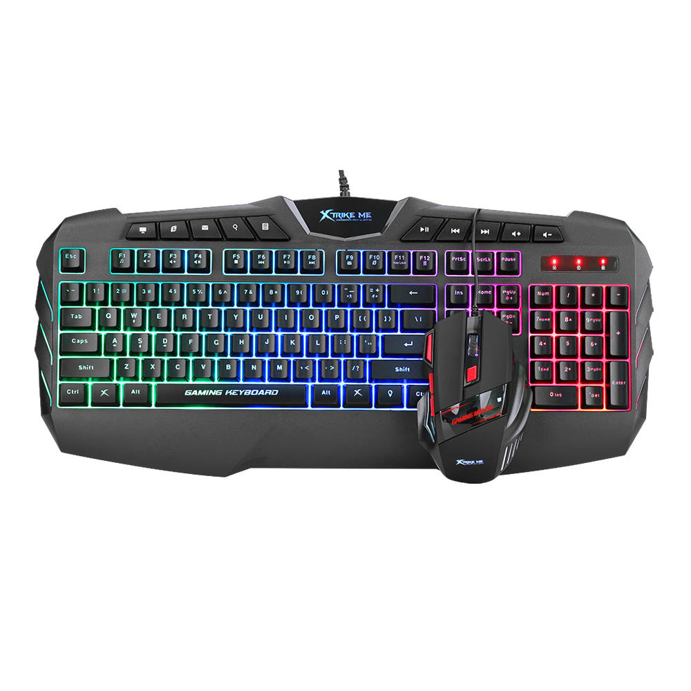 Xtrike Me Gaming Combo Teclado y Mouse (MK880KIT)