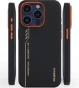 Blueo Fully Wrapped Aramid Fiber Case iPhone 16 Pro Orange
