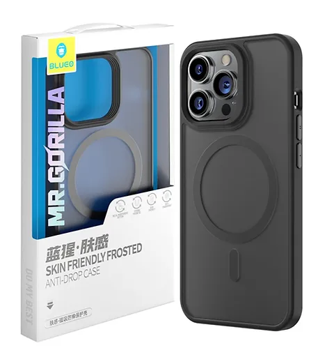 Blueo Frosted with magnetic iPhone 13/14 Black