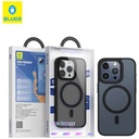 Blueo Frosted with magnetic iPhone 15 Plus Black